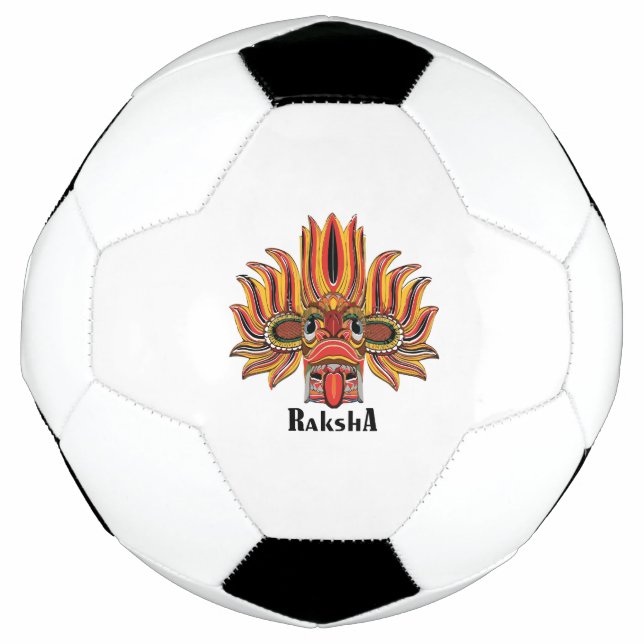 Balón De Fútbol Raksha Mask (Anverso)