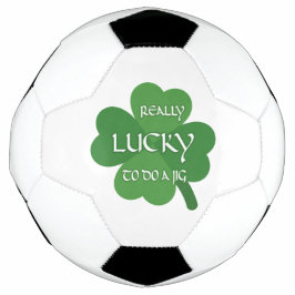 Balón De Fútbol Realmente afortunado de hacer una broma