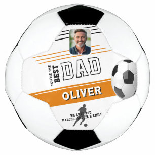 Balón De Fútbol Regalo moderno para el mejor papá Foto Fútbol