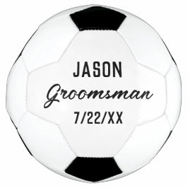 Balón De Fútbol Regalo para Padrinos de Boda con Texto Personaliza