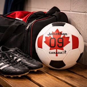 Balón De Fútbol Regalo Personalizado de Fútbol Hoja de Arce de Can
