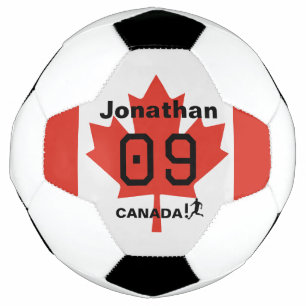 Balón De Fútbol Regalo personalizado de fútbol Hoja de Arce de Can