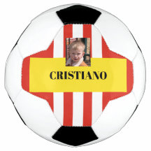 Regalo rojo, blanco y amarillo personalizado