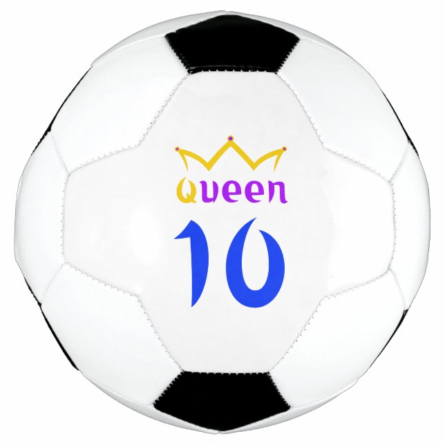 Balón De Fútbol Reina 10 (Anverso)