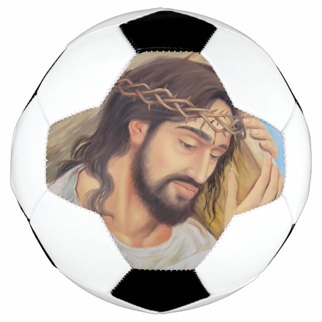 Balón De Fútbol Religión cristiana Jesucristo (Anverso)