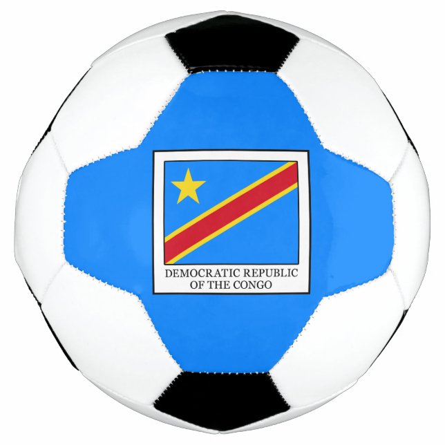 Balón De Fútbol República Democrática del Congo (Anverso)