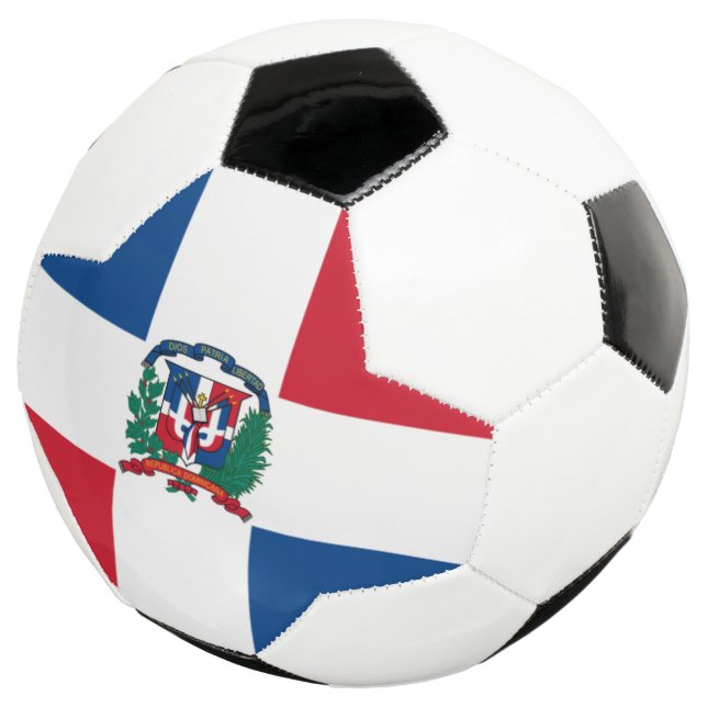 Balón De Fútbol república dominicana (Tres cuartos)