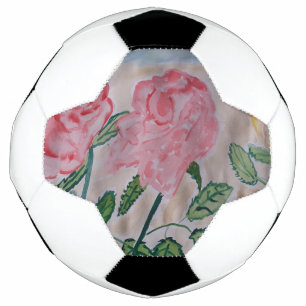 Balón De Fútbol Resumen Rosas de verano