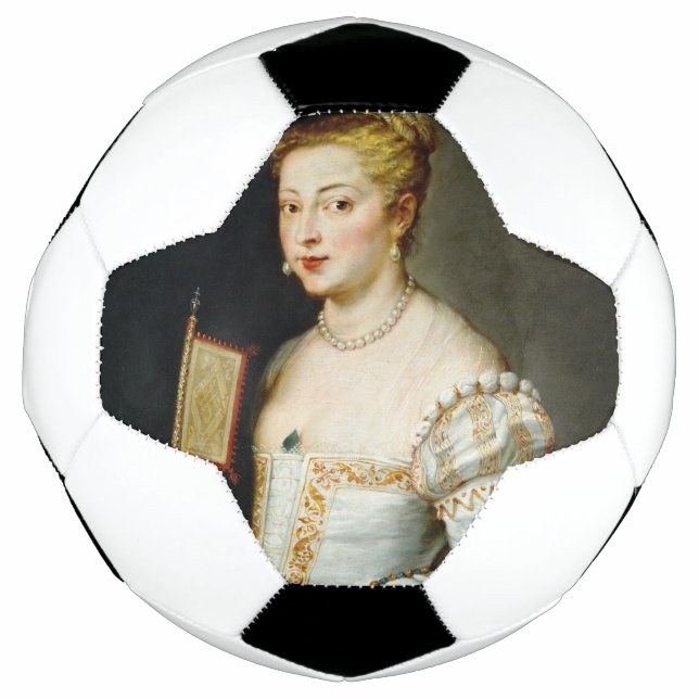 Balón De Fútbol Retrato de una dama de Paul Rubens (Anverso)