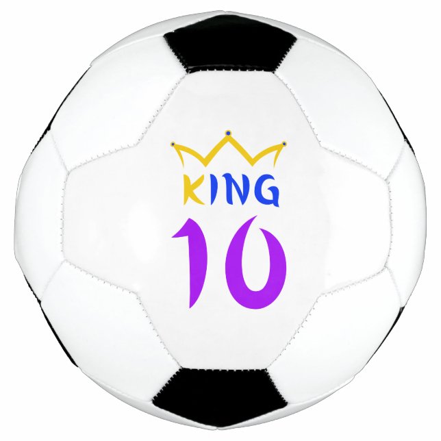 Balón De Fútbol Rey 10 (Anverso)