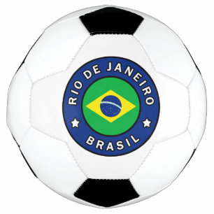 Balón De Fútbol Río de Janeiro el Brasil
