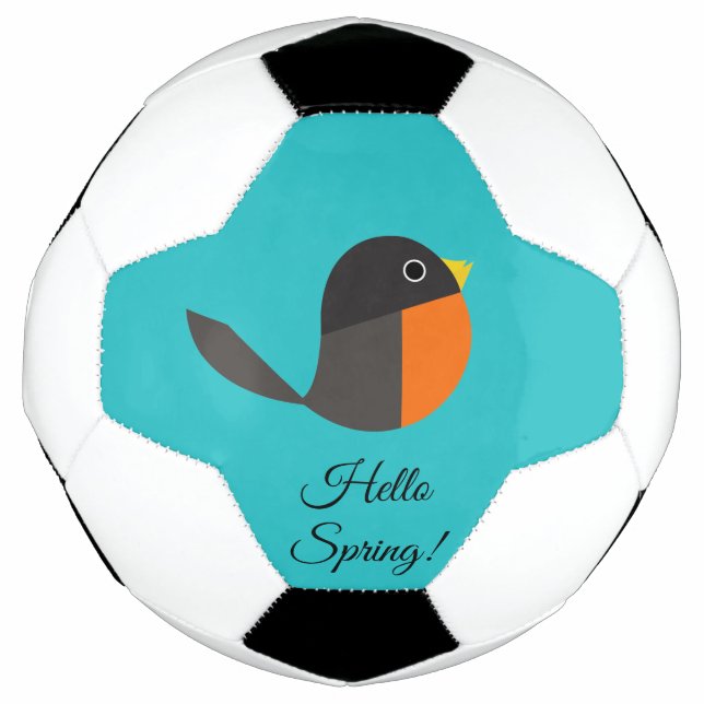 Balón De Fútbol Robin Birds (Anverso)