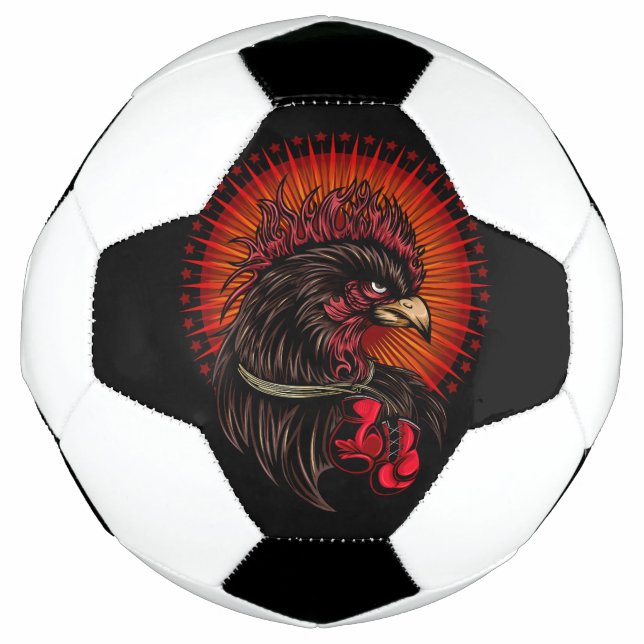 Balón De Fútbol Rooster de boxeo (Anverso)