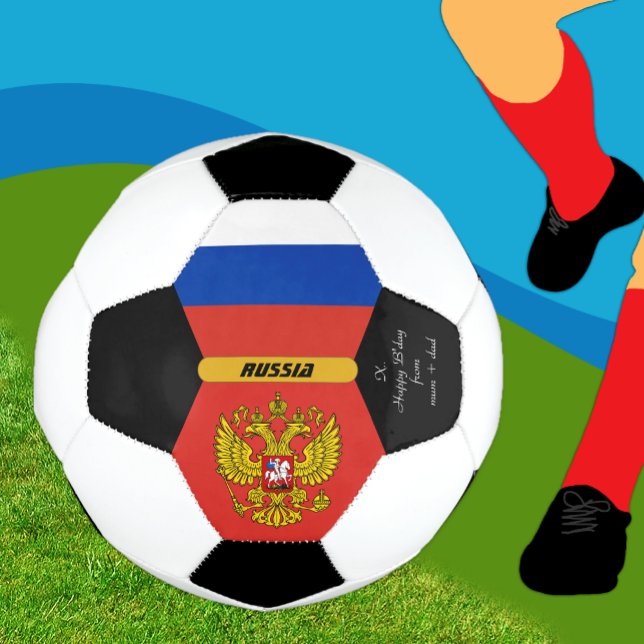 Balón De Fútbol Rusia Personalizada, Bandera, Bola de Fútbol (Subido por el creador)