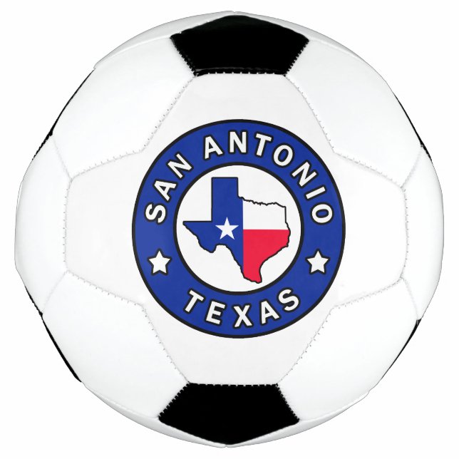 Balón De Fútbol San Antonio Texas (Anverso)