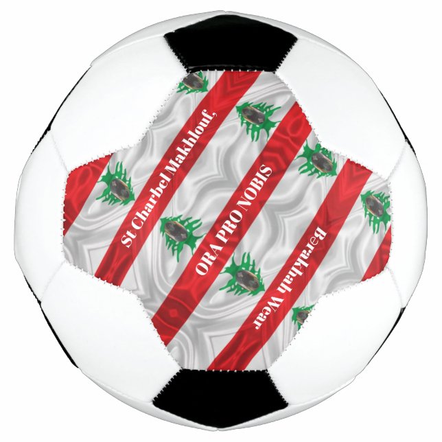 Balón De Fútbol San Charbel Makhlouf (Anverso)