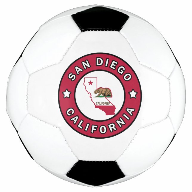 Balón De Fútbol San Diego California (Anverso)
