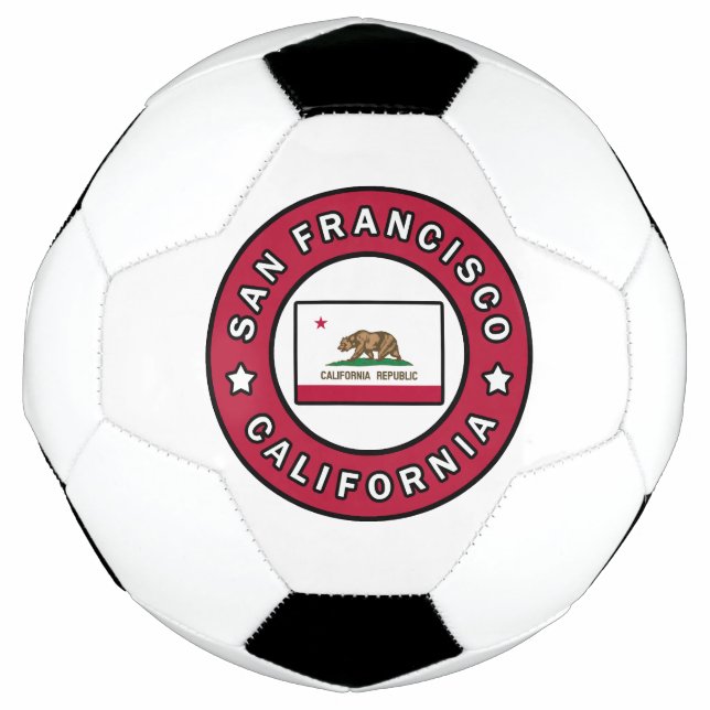 Balón De Fútbol San Francisco California (Anverso)