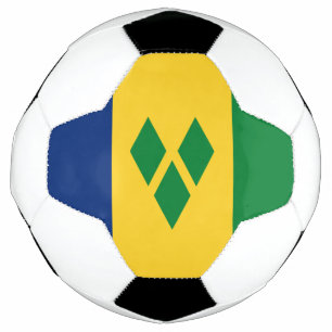 Balón De Fútbol San Vicente y las Granadinas bandera Vincy