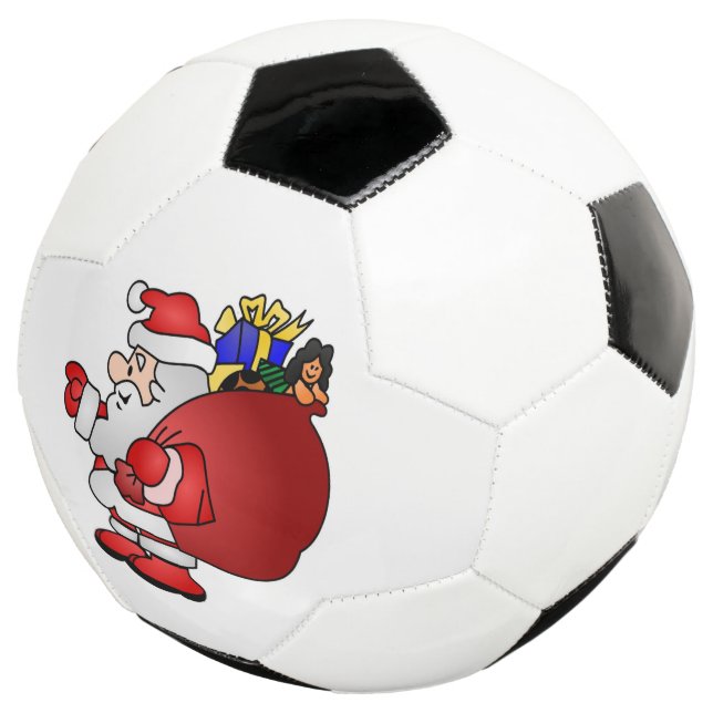 BALÓN DE FÚTBOL SANTA CLAUS (Tres cuartos)