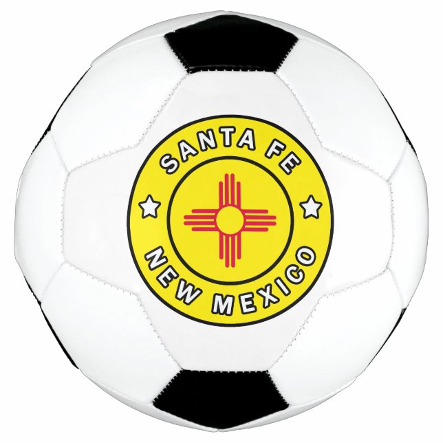 Balón De Fútbol Santa Fe Nuevo México (Anverso)