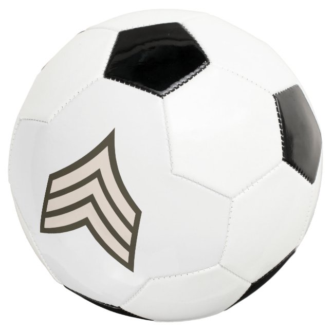 Balón De Fútbol Sargento del ejército (Tres cuartos)