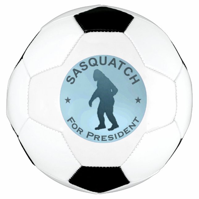 Balón De Fútbol Sasquatch Para Presidente (Anverso)