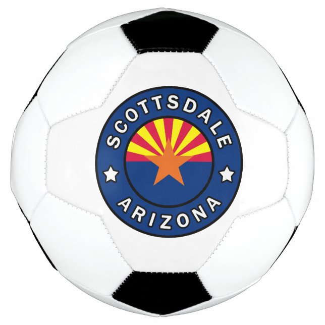 Balón De Fútbol Scottsdale Arizona (Anverso)