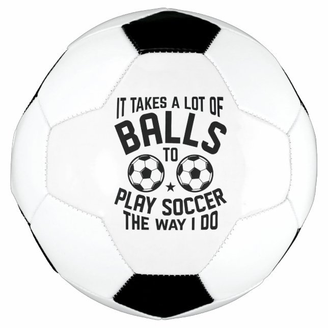 Balón De Fútbol Se Necesitan Muchas Bolas (Anverso)