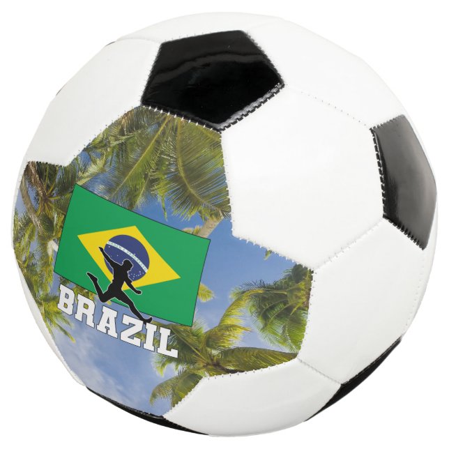 Balón De Fútbol Selección De Fútbol De Brasil (Tres cuartos)