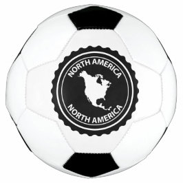 Balón De Fútbol Sello de Norteamérica