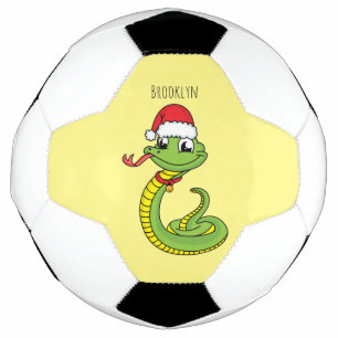 Balón De Fútbol Serpiente verde suave con personalizado de sombrer