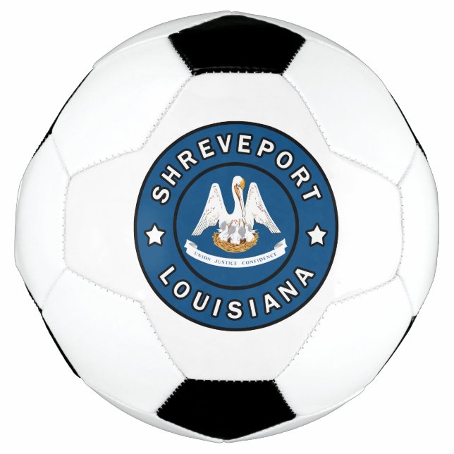 Balón De Fútbol Shreveport Louisiana (Anverso)