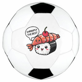 Balón De Fútbol shrimply el mejor sushi kawaii