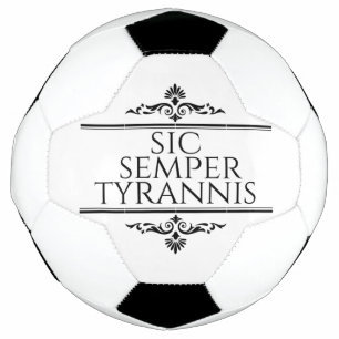 Balón De Fútbol Sic Semper Tyrannis