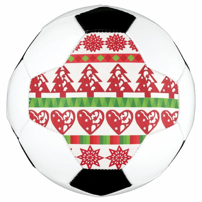 Balón De Fútbol Símbolos navidades (Anverso)