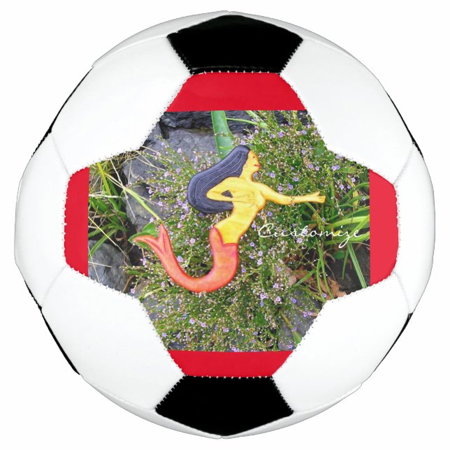Balón De Fútbol sirena mermaid (Anverso)