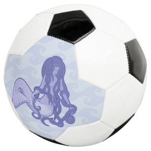 Balón De Fútbol Sitting Mermaid Blue