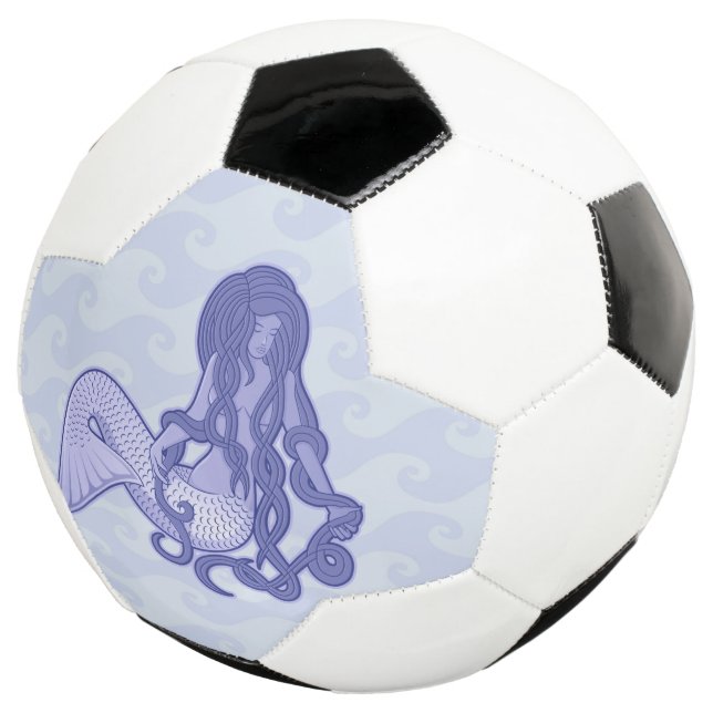 Balón De Fútbol Sitting Mermaid Blue (Tres cuartos)