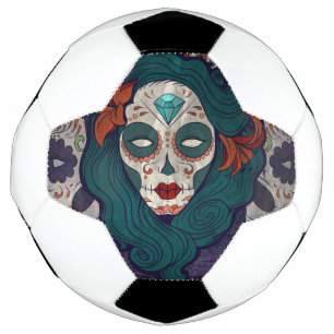 Balón De Fútbol Skull Ladies