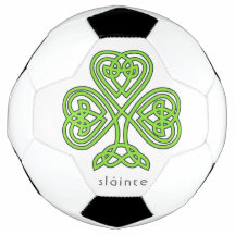 Slainte Celtic Shamrock Green St.