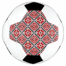 Balón De Fútbol Slavic Ethnic Embroidery, Balkan Traditional