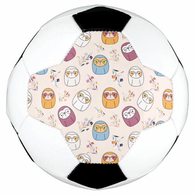 Balón De Fútbol Sleepy Sloth (Anverso)