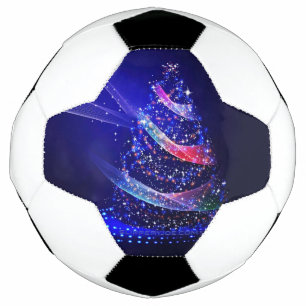 Balón De Fútbol SlipperyJoe árbol de Navidad digital translúcido r