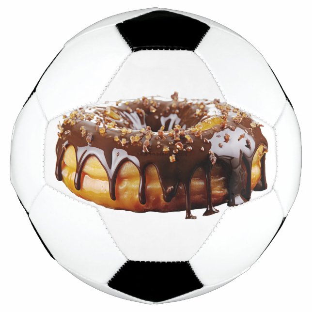 Balón De Fútbol SlipperyJoe's decadent donut covered thick glossy  (Anverso)