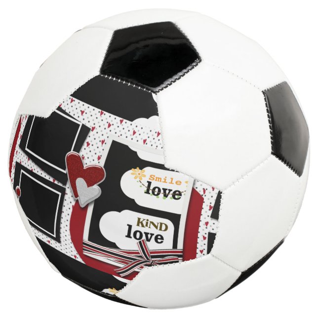 Balón De Fútbol Soccer Ball Love Kind (Tres cuartos)