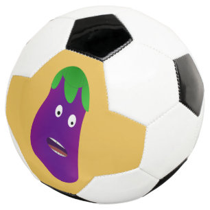Balón De Fútbol Sorprendida berenjena por Kenneth Yoncich