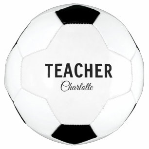 Balón De Fútbol Soy profesor escuela Universidad agregue su nombre