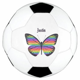 Balón De Fútbol Soy una querida mariposa de fútbol