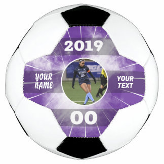 Balón De Fútbol Sprint Personalizado Soccer Ball Purple